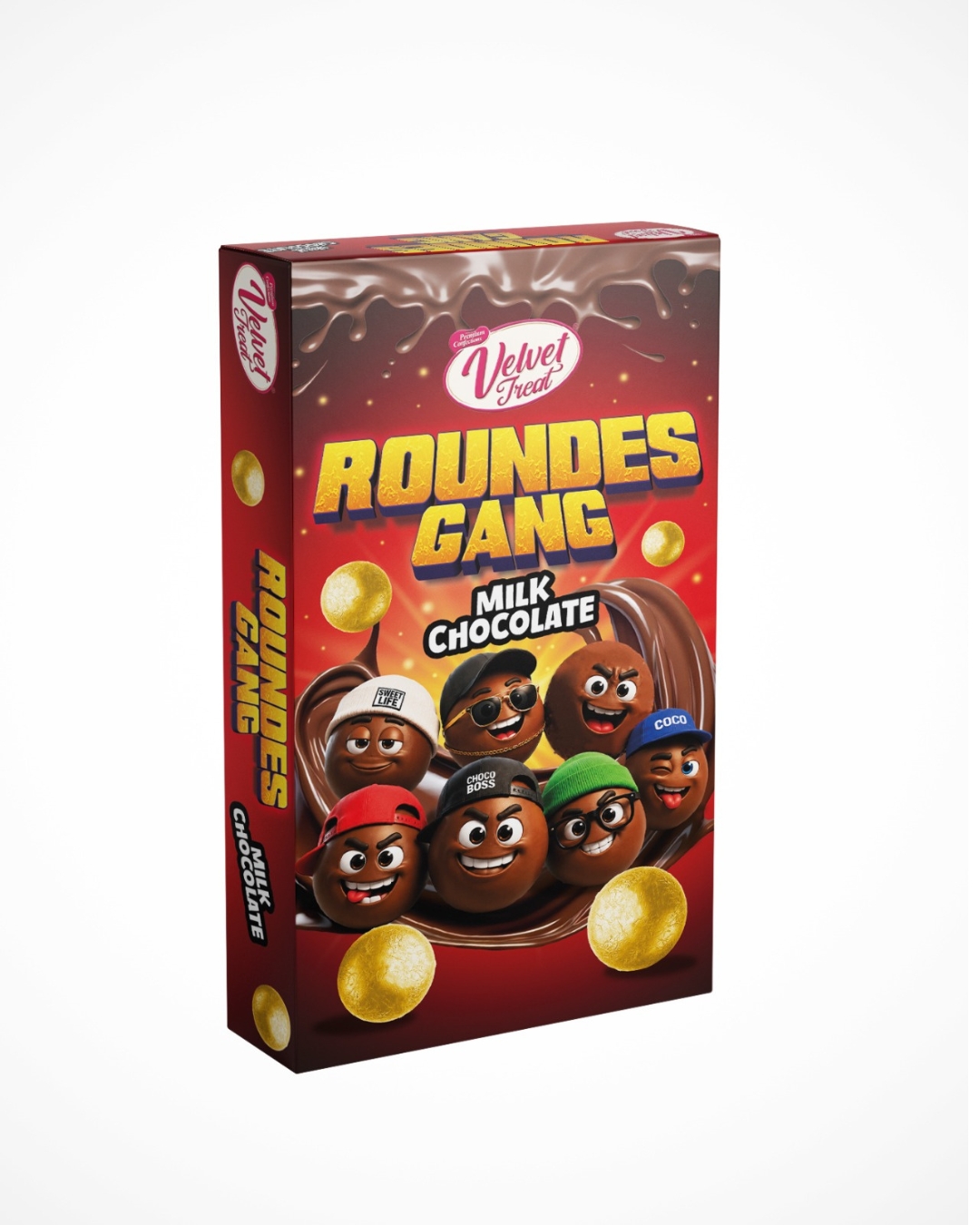 Roundes Gang Milk Chocolate – 12 Pcs