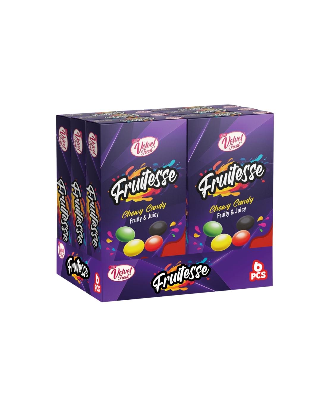 Fruitesse Chewy Candy – Assorted Flavours (12 Pcs Display Box) - Image 4