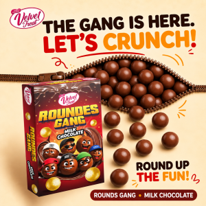 Roundes Gang Milk Chocolate – 12 Pcs