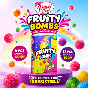 Fruity Bombs – Fruity Chewy Candy