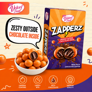 Zapperz – Orange Outside, Rich Chocolate Center
